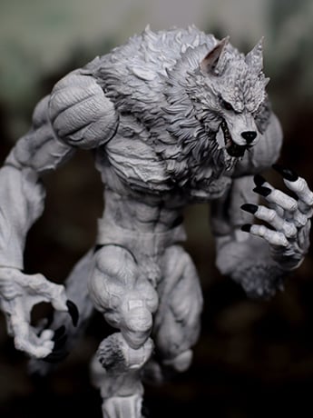 The Crypt: Great Wolves Vozlak Action Figure