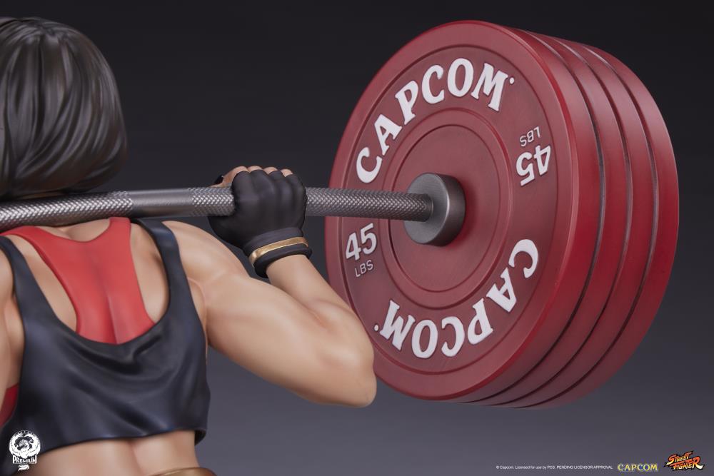 Street Fighter Premier Series Chun-Li (Powerlifting Battle Ver.) 1/4 Scale Statue Gallery Image 14