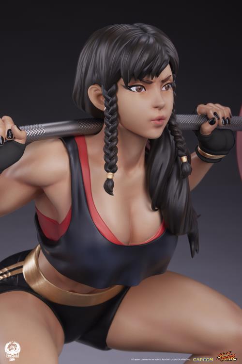 Street Fighter Premier Series Chun-Li (Powerlifting Battle Ver.) 1/4 Scale Statue Gallery Image 10
