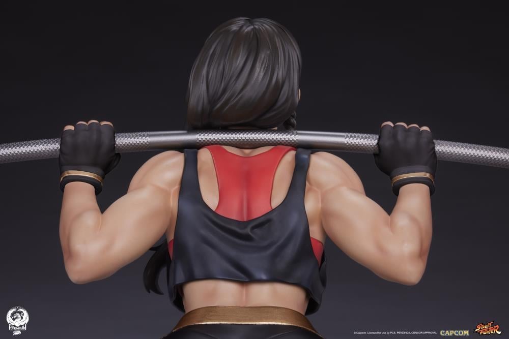 Street Fighter Premier Series Chun-Li (Powerlifting Battle Ver.) 1/4 Scale Statue Gallery Image 13
