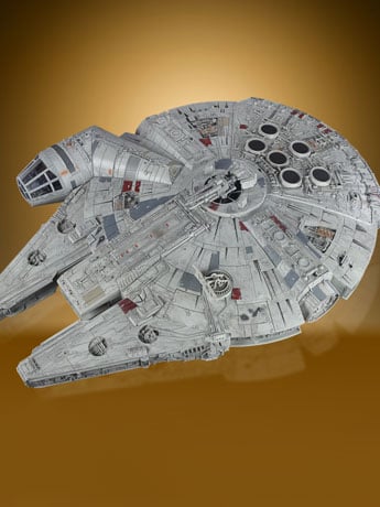 Star Wars: The Vintage Collection Galaxy's Edge Millennium Falcon Smuggler's Run Electronic Vehicle Gallery Image 2