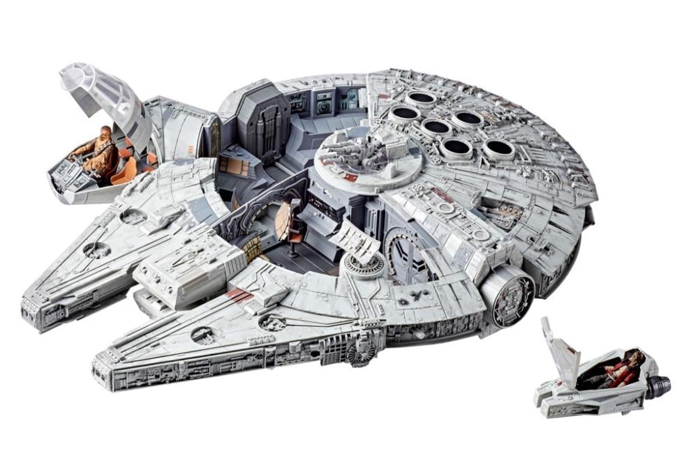 Star Wars: The Vintage Collection Galaxy's Edge Millennium Falcon Smuggler's Run Electronic Vehicle Gallery Image 10
