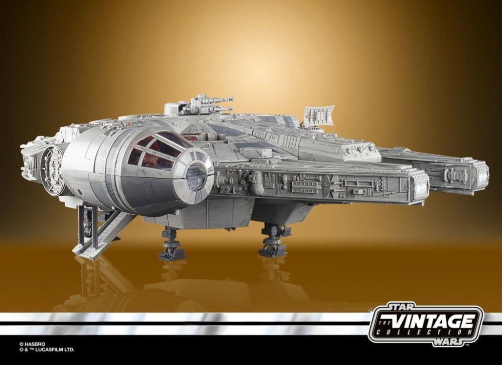 Star Wars: The Vintage Collection Galaxy's Edge Millennium Falcon Smuggler's Run Electronic Vehicle Gallery Image 3