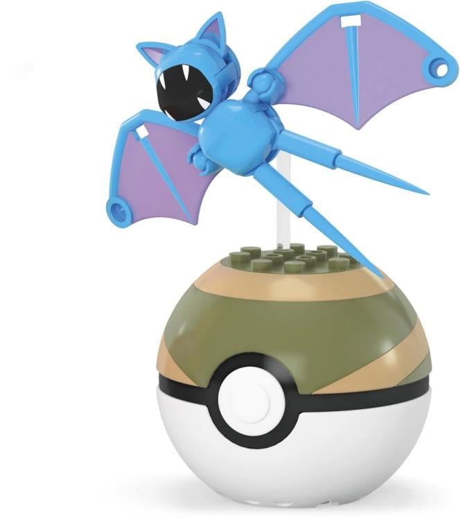 Pokemon Mega Construx Pokeball Pikachu & Zubat Set Gallery Image 5