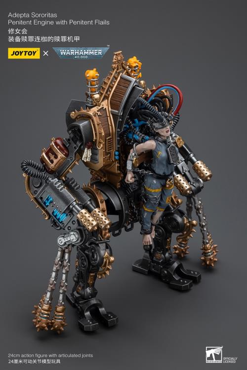 Warhammer 40K Adepta Soroitas Penitent Engine with Penitent Flails 1/18 Scale Action Figure Gallery Image 10