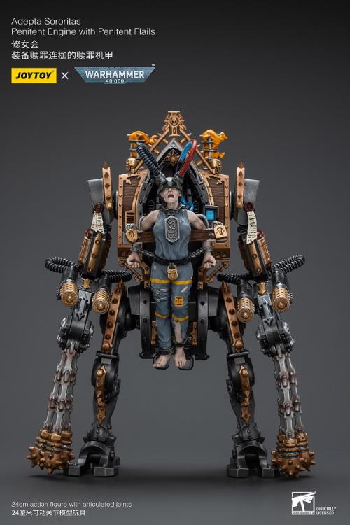 Warhammer 40K Adepta Soroitas Penitent Engine with Penitent Flails 1/18 Scale Action Figure Gallery Image 3