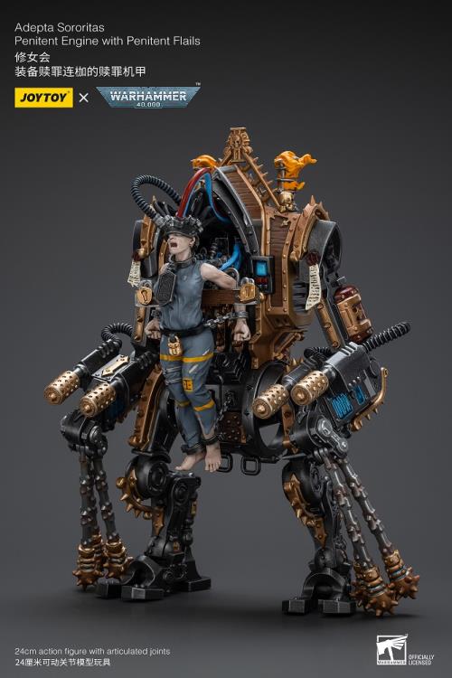 Warhammer 40K Adepta Soroitas Penitent Engine with Penitent Flails 1/18 Scale Action Figure Gallery Image 5