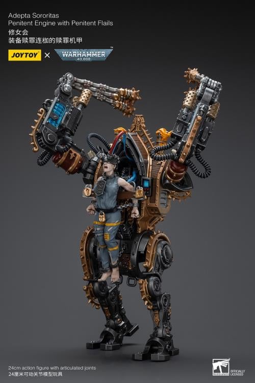 Warhammer 40K Adepta Soroitas Penitent Engine with Penitent Flails 1/18 Scale Action Figure Gallery Image 6