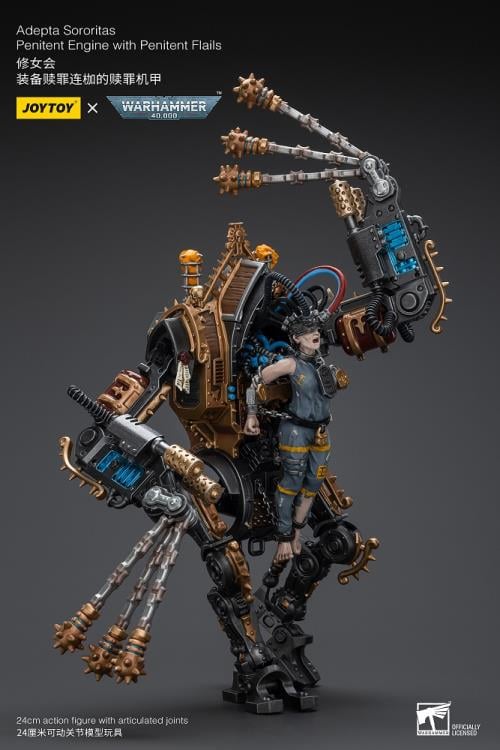 Warhammer 40K Adepta Soroitas Penitent Engine with Penitent Flails 1/18 Scale Action Figure Gallery Image 7