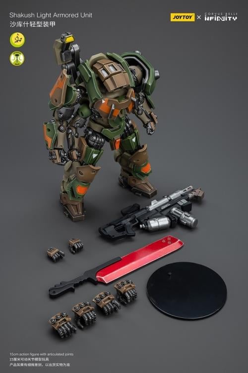 Infinity Shakush Light Armored Unit 1/18 Scale Action Figure Gallery Image 11