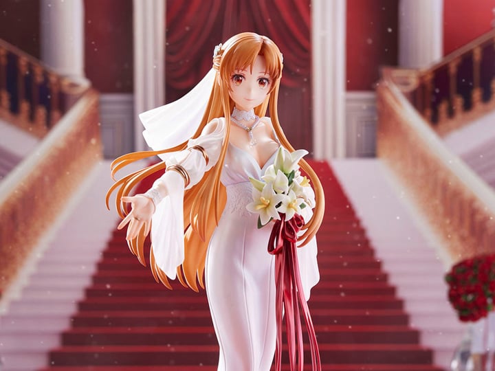 open lace back dress Sword Art Online Asuna BiCute Bunnies Figure [FuRyu]