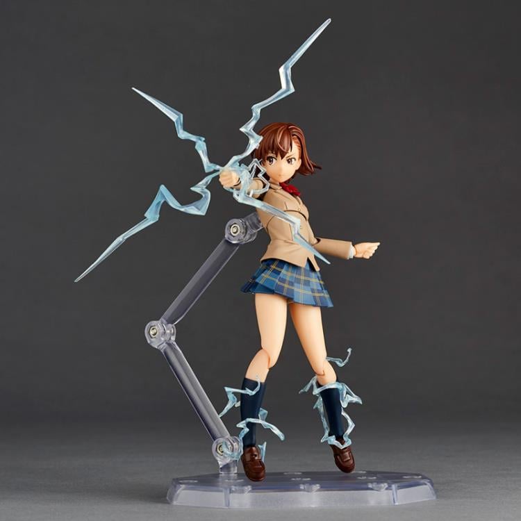 A Certain Scientific Railgun T Amazing Yamaguchi Revoltech NR043 Mikoto Misaka (Winter Uniform Ver.) Action Figure Gallery Image 5