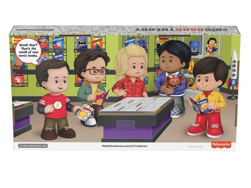 The Big Bang Theory Little People Collector Five-Pack Gallery Image 16