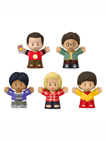 The Big Bang Theory Little People Collector Five-Pack Gallery Image 2