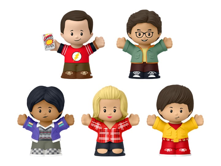 The Big Bang Theory Little People Collector Five-Pack Gallery Image 1