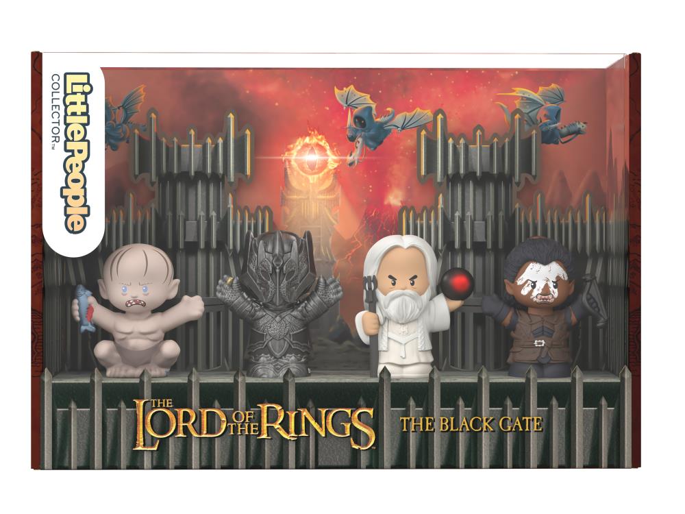 The Lord of the Rings Little People Collector The Black Gate Villains Four-Pack Gallery Image 13