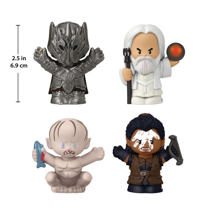 The Lord of the Rings Little People Collector The Black Gate Villains Four-Pack Gallery Image 11