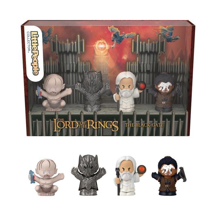 The Lord of the Rings Little People Collector The Black Gate Villains Four-Pack Gallery Image 12