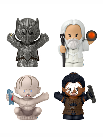 The Lord of the Rings Little People Collector The Black Gate Villains Four-Pack Gallery Image 2