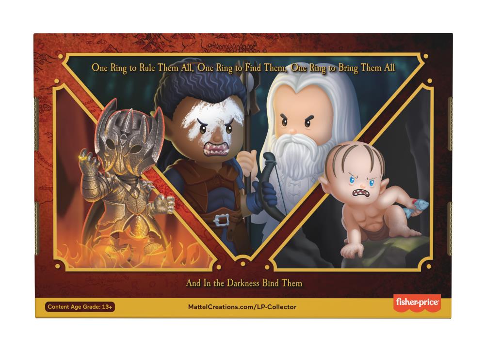 The Lord of the Rings Little People Collector The Black Gate Villains Four-Pack Gallery Image 16