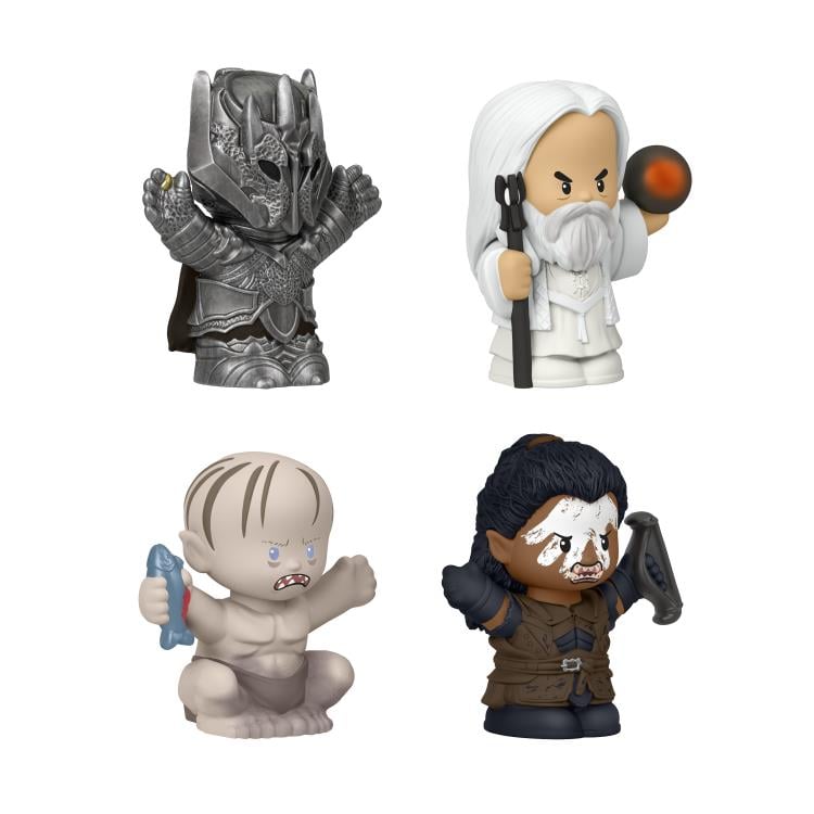 The Lord of the Rings Little People Collector The Black Gate Villains Four-Pack Gallery Image 5