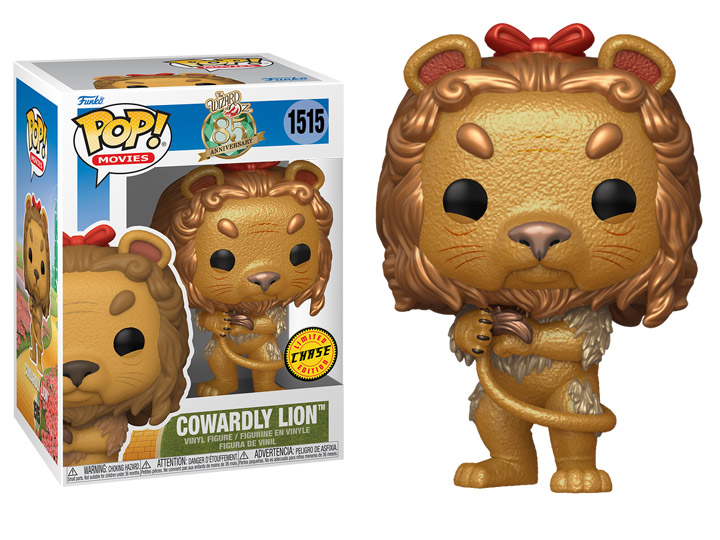 Pop! Movies: The Wizard of Oz 85th Anniversary - Cowardly Lion (Chase) Gallery Image 1