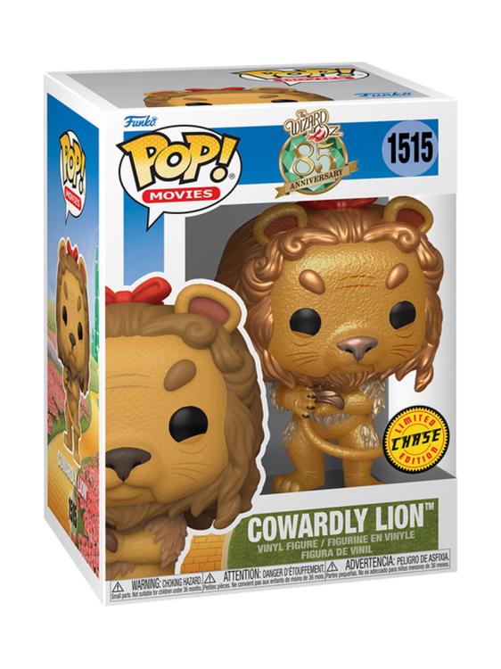 Pop! Movies: The Wizard of Oz 85th Anniversary - Cowardly Lion (Chase) Gallery Image 4