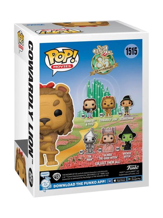 Pop! Movies: The Wizard of Oz 85th Anniversary - Cowardly Lion (Chase) Gallery Image 5