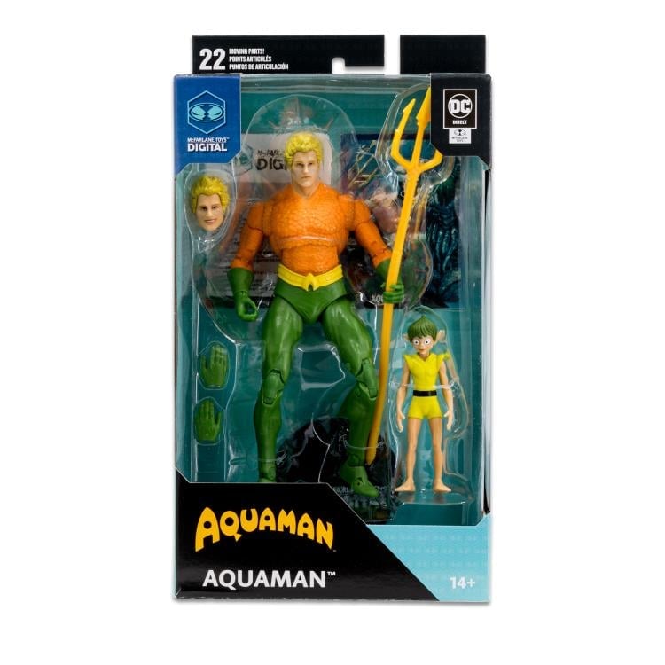 DC Comics Aquaman (Classic) 7" Action Figure (With Digital Code) Gallery Image 14
