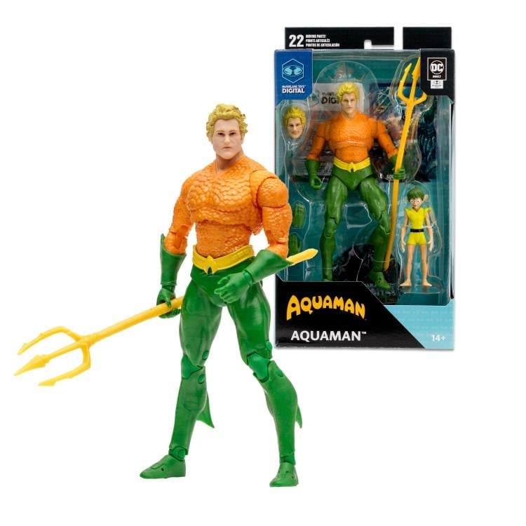 DC Comics Aquaman (Classic) 7" Action Figure (With Digital Code) Gallery Image 13