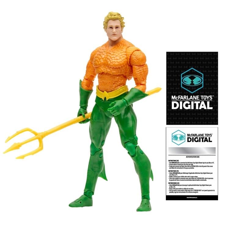 DC Comics Aquaman (Classic) 7" Action Figure (With Digital Code) Gallery Image 10