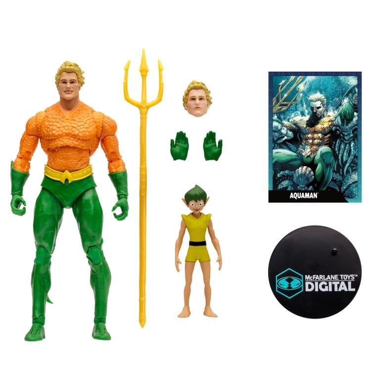 DC Comics Aquaman (Classic) 7" Action Figure (With Digital Code) Gallery Image 12