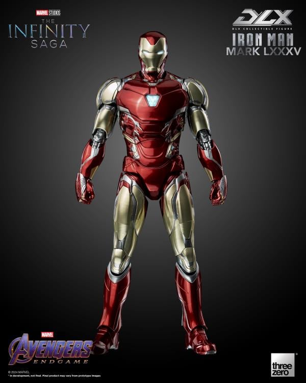 THREEZERO TheInfinitySaga DLXアイアンマンマーク85 Marvel: The Infinity Saga DLX Iron Man Mark 85 1/12 Scale Action