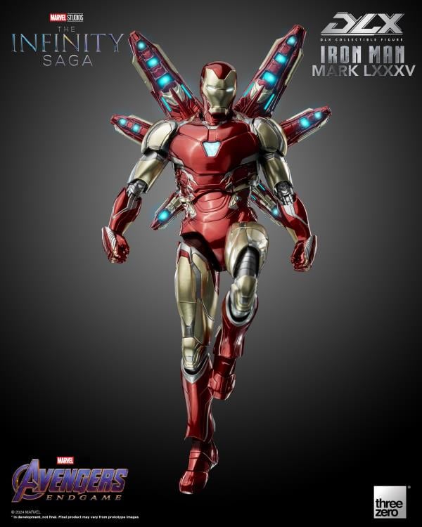 【最終価格】インフィニティ サーガ・DLX アイアンマン マーク85 Marvel: The Infinity Saga DLX Iron Man Mark 85 1/12 Scale Action