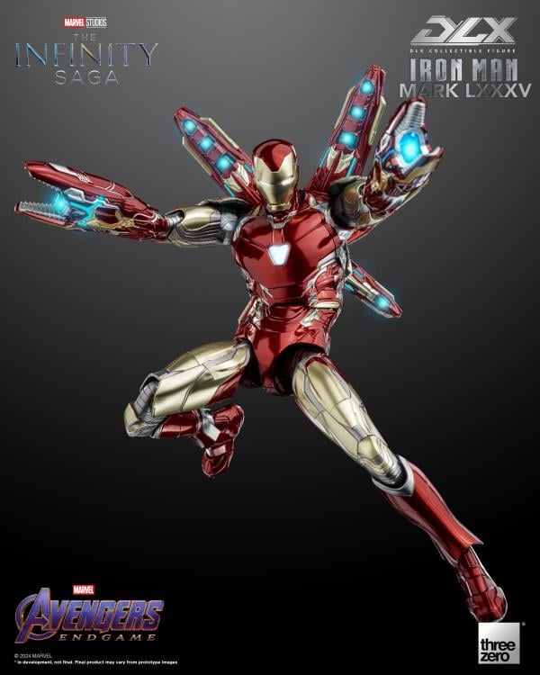 Marvel: The Infinity Saga DLX Iron Man Mark 85 1/12 Scale Action