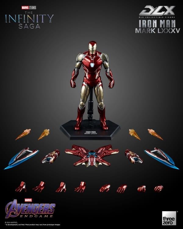 Marvel: The Infinity Saga DLX Iron Man Mark 85 1/12 Scale Action