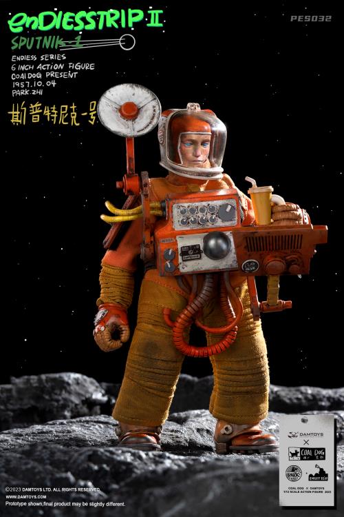 ENDLESS TRIP 2 Astronaut & Sputnik-1 1/12 Scale Figure & Vehicle Set