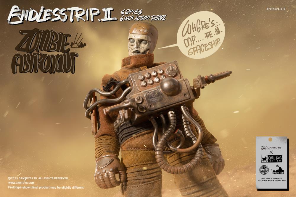 ENDLESS TRIP 2 Zombie Astronaut 1/12 Scale Figure