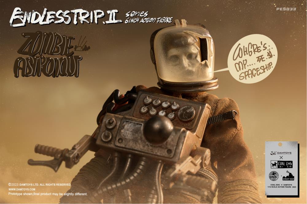 ENDLESS TRIP 2 Zombie Astronaut 1/12 Scale Figure