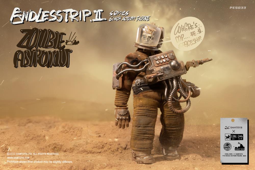 ENDLESS TRIP 2 Zombie Astronaut 1/12 Scale Figure