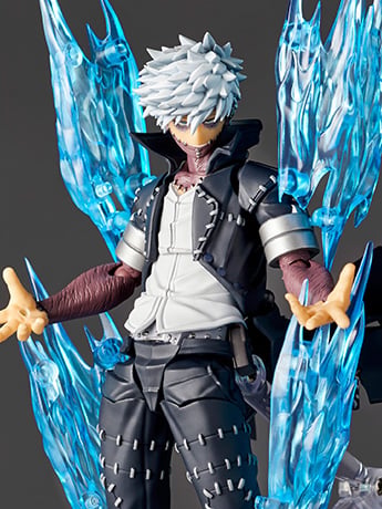 My Hero Academia Amazing Yamaguchi Revoltech NR042 Dabi Action Figure Gallery Image 2