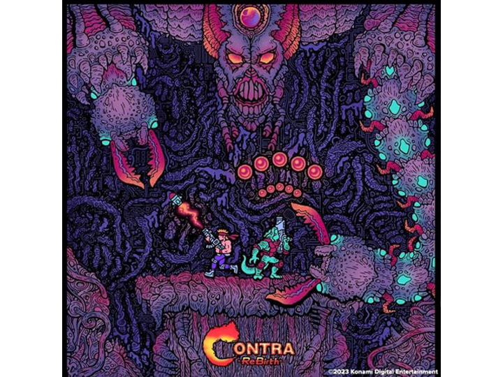 Contra ReBirth Video Game Soundtrack Vinyl LP Gallery Image 1