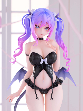 Glowing Succubus Momoko-chan 1/6 Scale Figure Gallery Image 2
