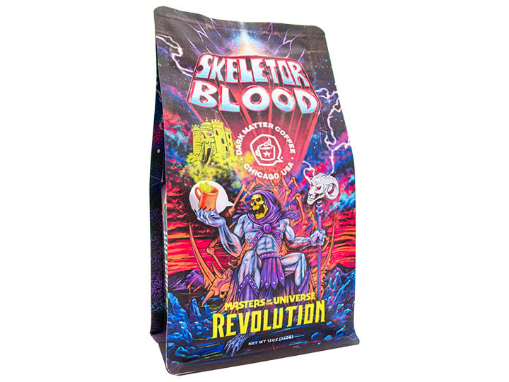 Masters of the Universe: Revolution Skeletor Blood 12 oz Coffee (Ground) Exclusive Gallery Image 1