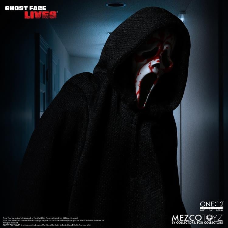Ghost Face Lives Action Figure | One:12 Collective Ghost Face