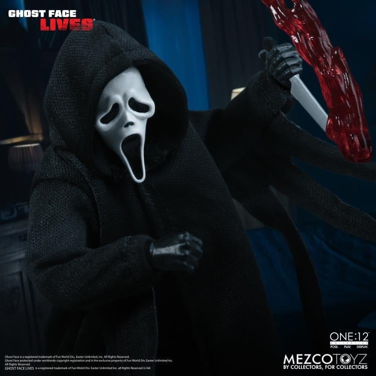 Ghost Face Lives Action Figure | One:12 Collective Ghost Face