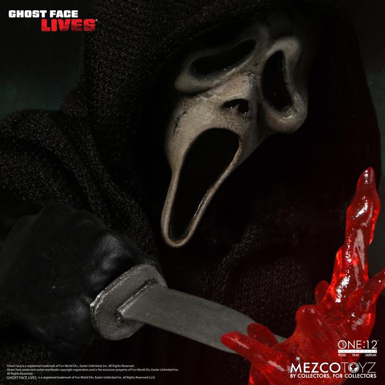 Ghost Face Lives Action Figure | One:12 Collective Ghost Face