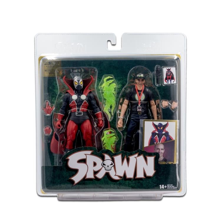 Spawn 30th Anniversary Spawn & Todd McFarlane Action Figure Two-Pack
