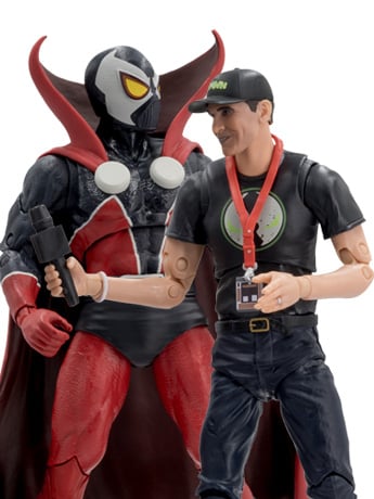 Spawn 30th Anniversary Spawn & Todd McFarlane Action Figure Two-Pack