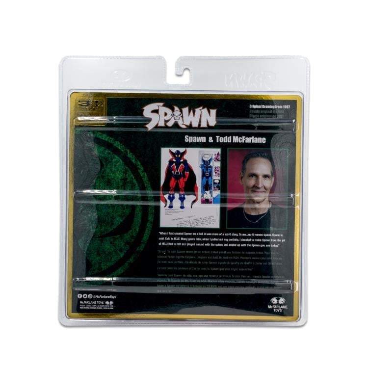 Spawn 30th Anniversary Spawn & Todd McFarlane Action Figure Two-Pack Gallery Image 16
